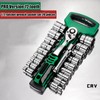 72-Tooth Ratchet Socket Set for Auto & Home Repair –