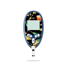 MightySkins Skin Compatible with Abbott Freestyle Lite - Cocktail Therapy | Protective, Durable, and Unique Vinyl Decal wrap Cover | Easy to Apply, Remove, and Change Styles | Made in The USA