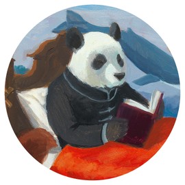 DJECO DJ07617 Children's 350 Piece Jigsaw Puzzle, 7 Years Old, Elementary School, Educational Toy, Stylish, Scandinavian, Present, Christmas, Time at Home, Jeco Gallery Puzzle, Summer Lake