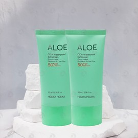 Holika Holika Aloe Waterproof Sun Cream Cica Renewal / 홀리카홀리카 알로에 워터프루프 선크림 시카 리뉴얼