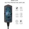 12V 2A Power Supply AC Adapter Replacement with 8 Tips,