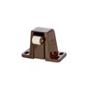 Eliga Roll Closure Brown, Zinc, Washer, 34 mm Grooves, Split