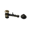 Kiola Designs Brass Toned Gavel Lapel Pin