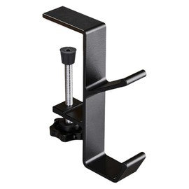 NJCXOLA Headphone Stand, Headset Holder, Headphone Stand, Desk, Headphone Hanger, Headphone Holder, Clip, Gaming Headset Holder, Table for Keys, Pockets (Double Layer)