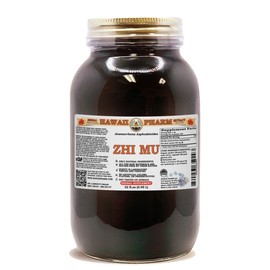 Hawaii Pharm Zhi Mu, Anemarrhena (Anemarrhena Asphodeloides) Dried Root Liquid Extract - Alcohol-Free, 32 Oz