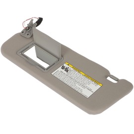 ASAPE Left Driver Side Sun Visor Fit for 2006-2008 for Hyundai Sonata, Gray without Sunroof 1*Car Sun Visor(Left Driver Side), 85201-0A250-QD,852010A250QD