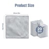 20 PCS Multi Functional Scratch Resistant Dishwasher Cloth Double Layer