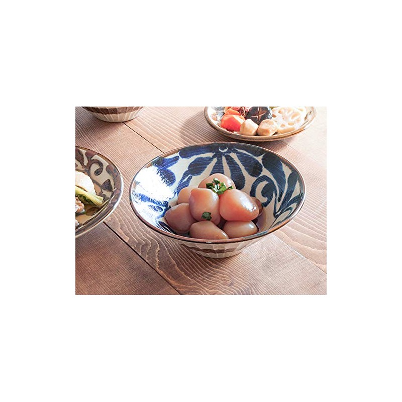 sh-017-01 Tableware East Japanese Tableware Bowl, Large, 7.1 inches (18