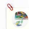 200 Pcs Paper Clips, 28 MM/1.1" Coloured Paperclips Metal Paper