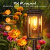 KOOPER Solar Pathway Lights Outdoor 8 Pack, 2X Bigger Solar