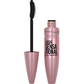 Maybelline New York Sensational Eyelash Mascara, Volumising, Fan Effect on the Eyelashes, Very Black, 9.5 ml