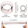 115Pcs Hair Bun Net Set, Ballet Hair Net, Incluede 50
