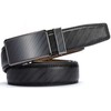 Marino Men’s Genuine Leather Ratchet Dress Belt With Automatic Buckle,