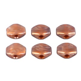 6Pcs Guitar Tuning Peg Guitar Machine Head Guitar Tuning Key Button, Plastic Tuner Key Cover Machine Head Knob Guitar Tuner Peg Button for Replacement Tuning Pegs