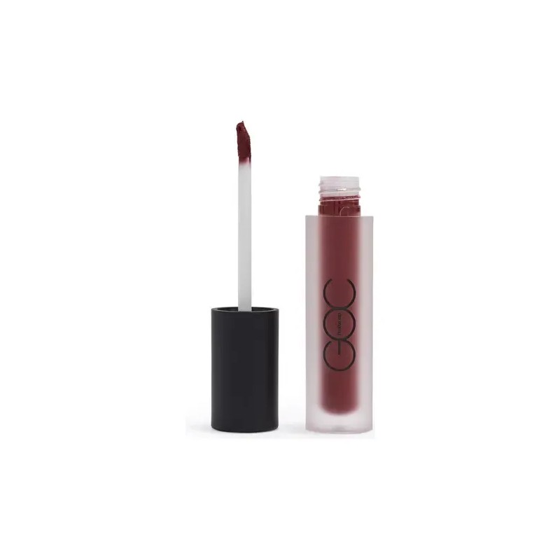 Goc, Matte Liquid Lipstick, Indeleble, Alta Pigmentación Acabado Mate Color