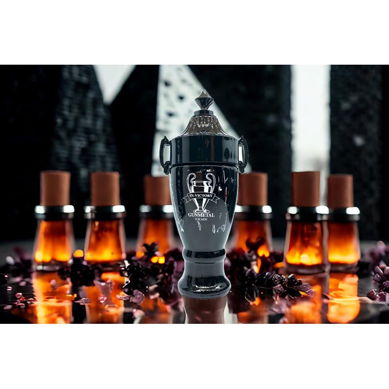 9 O'CLOCK IN-Victory Gunmetal Men's Cologne 3.4 Fl. Oz. Eau