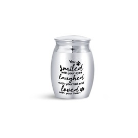 LSxAB Dog Memorial Cremation Urn for Pet Ashes Small Funeral Share Urns Decorative Keepsake