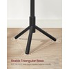 VASAGLE Solid Wood Coat Rack, Free Standing Tree-Shaped Coat Rack