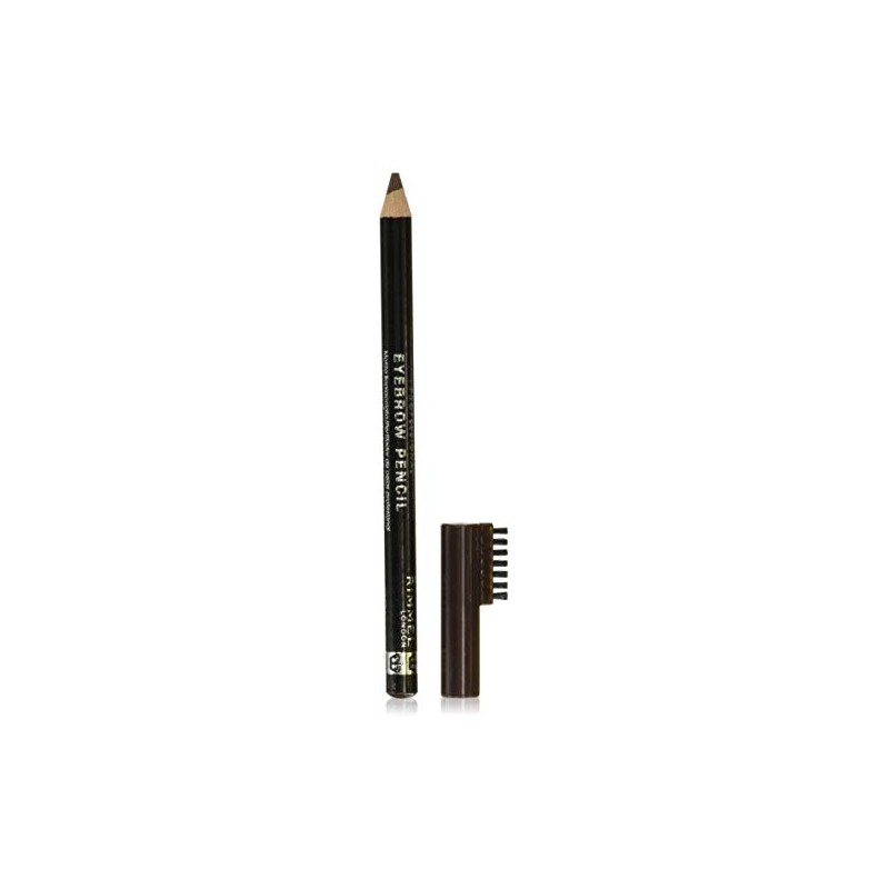 Rimmel London Brow This Way Professional Eyebrow Pencil, Long-Wearing, Highly-Pigmented,