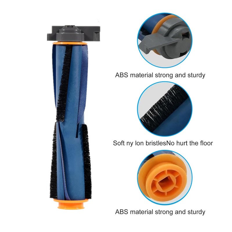 SaferCCTV 2Pack Main Roller Brush Replacement Parts Compatible with Shark