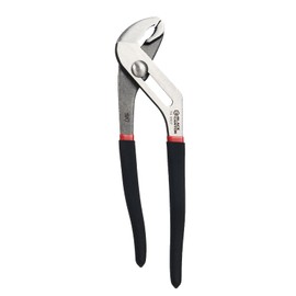 BLACK CANYON Groove Joint Plier 10in, V-Jaw&Teeth Tongue and Groove Plier with 6 Jaw Positions, 50 Cr-V Steel, Self-Locking, Ergonomic Handle for Automotive Repairs, Nuts, Bolts, Plumbing, Gripping