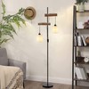 Farmhouse Floor Lamps Unique Rustic Standing Lamp , with Barrel