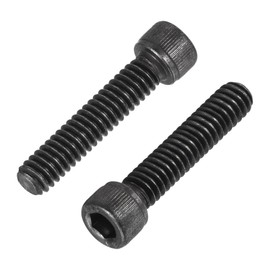 sourcing map 1/4-20x1-1/4" Hex Socket Head Cap Screw Bolts 12.9 Grade Alloy Steel 10pcs