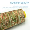 Serger Thread, All-Purpose Thread for Sewing, Black Thread, Polyester Sewing
