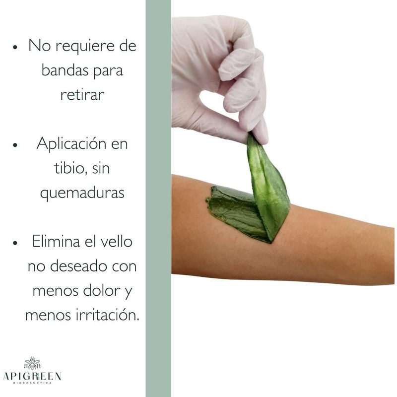 Cera Española para depilar Apigreen 250GRS - Piel Sensible Bikini,