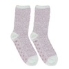 Fashion by Mirabeau Set of 2 Diamond Therapeutic Spa Sock