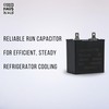 W10662129 Refrigerator Run Capacitor Motor Compatible with Top Brand Replacement