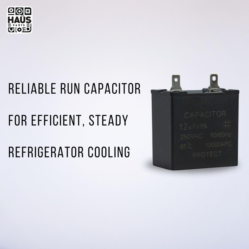 W10662129 Refrigerator Run Capacitor Motor Compatible with Top Brand Replacement