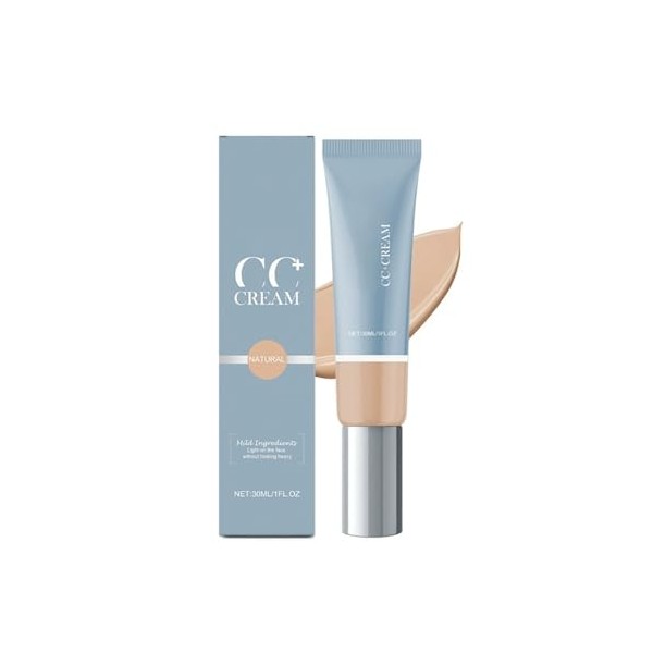 Primal Skin CC Cream for Older Women Liquid Foundation, Natural