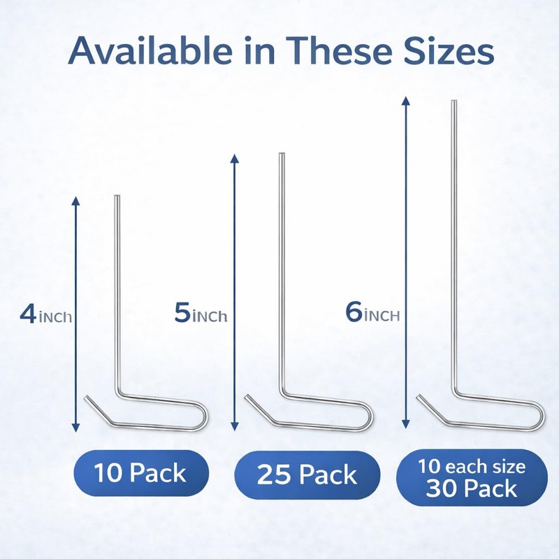 Orchid Nerd Galvanized Rhizome Clip for Clay Pot 4 inch