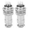 2PCS 12 Pin Aviation Connectors Zinc Alloy Electrical Plug and