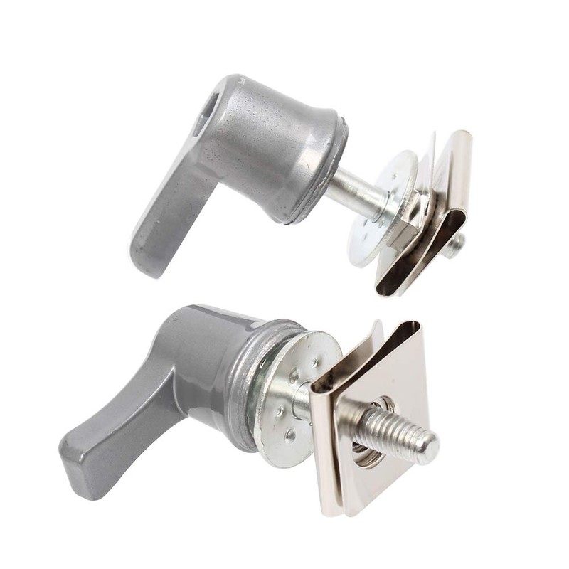 AQIMY Motorcycle Saddlebag Lever Lock Bolt Nut Kit for Harley