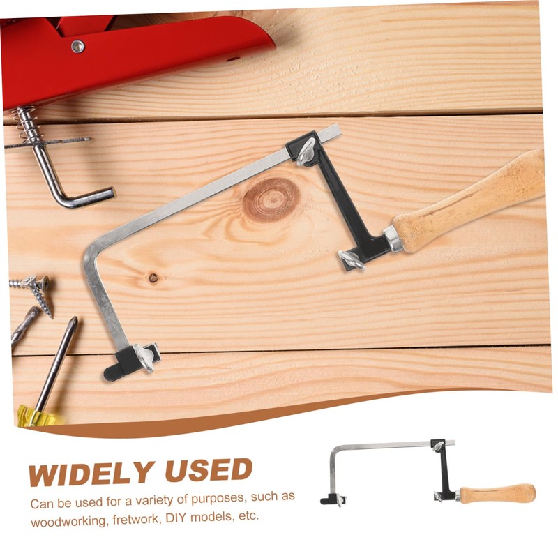 ORFOFE Jewelry Making Hacksaw Handle Compact Cutting Tool for Woodworking