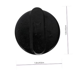 Healeved 20pcs Gas Stove Control Knobs Smooth Rotary for Cleaning Ergonomic Design for Gas Range Replacement Knobs