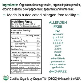 St. Claire's Organics Merrymints Organic Breath Mints, 1.5 Ounce Tin, Bundle of 3, Gluten-Free, Vegan, GMO-Free, Plant-based, Allergen-Free, Made in USA