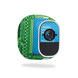 MightySkins Carbon Fiber Skin for Netgear Arlo Pro 2 - Circuit Board | Protective, Durable Textured Carbon Fiber Finish | Easy to Apply, Remove, and Change Styles | Made in The USA
