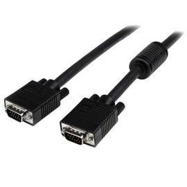 StarTech 1m Coax High Resolution Monitor Male to Male VGA Cable HD15