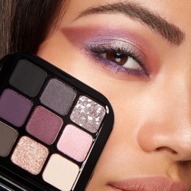 KIKO Milano Glamour Multi Finish Eyeshadow Palette 04 | Palette with 9 Eyeshadows with Various Finishes
