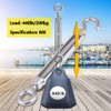 Turnbuckle Lsqurel 10PCS 304 Stainless Steel Turnbuckle Hook and Eye