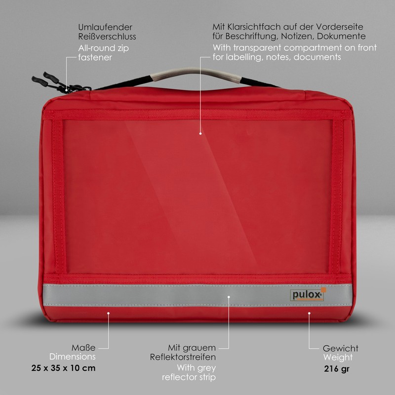 Pulox Ampullarium Ampoule Bag for Medication Ampoules Empty s