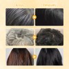 2PC Jabón de depilación de cabello gris natural, champú para
