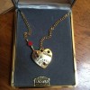 Joanne Jewels Vintage Hooked Heart Boxed Gift set 22K Gold