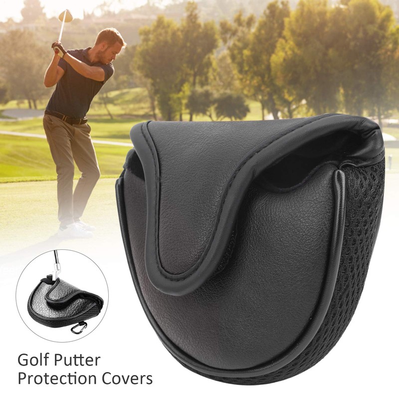Tiiyee Golf Putter Protection Covers, Mallet Putter Head Covers Putter