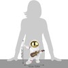 BRUBAKER Decorative Astronaut Guitarist - 17 cm Spaceman Space Figure