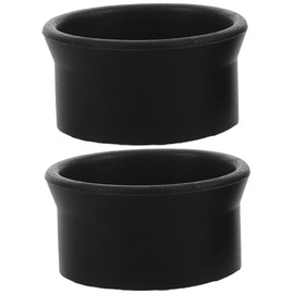 Operitacx 2Pcs Rubber Microscope Eye Cups Eyepiece Guards for Glare Protection and Improved Clarity Easy to Install Comfortable Eyepiece Covers for Extended Use Black