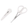 KF1024 119 Safety Scissors Cap Included Nose Hair Cutter Care